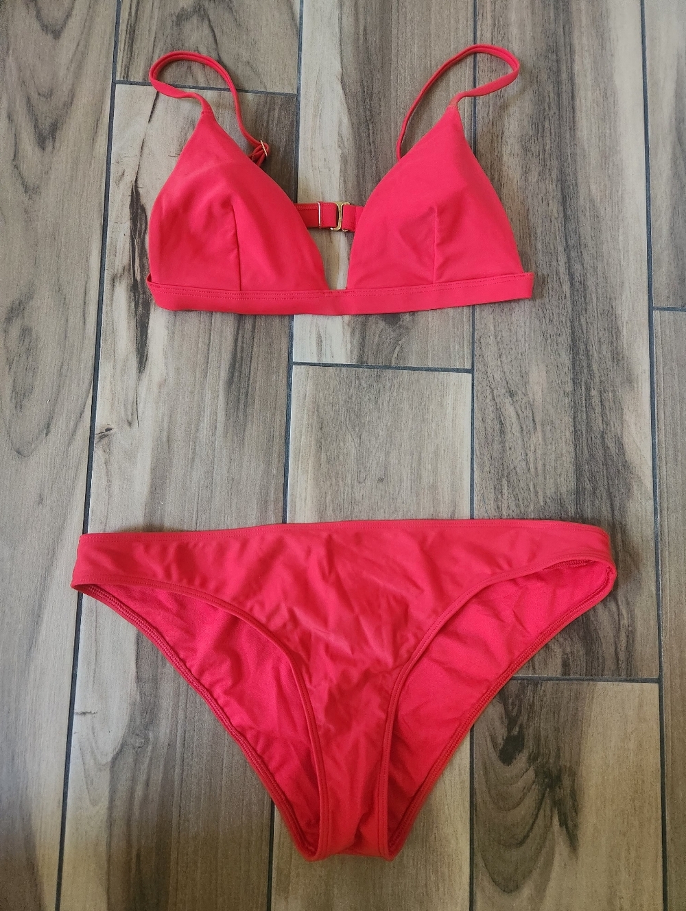 Hollister Solid Red Bikini